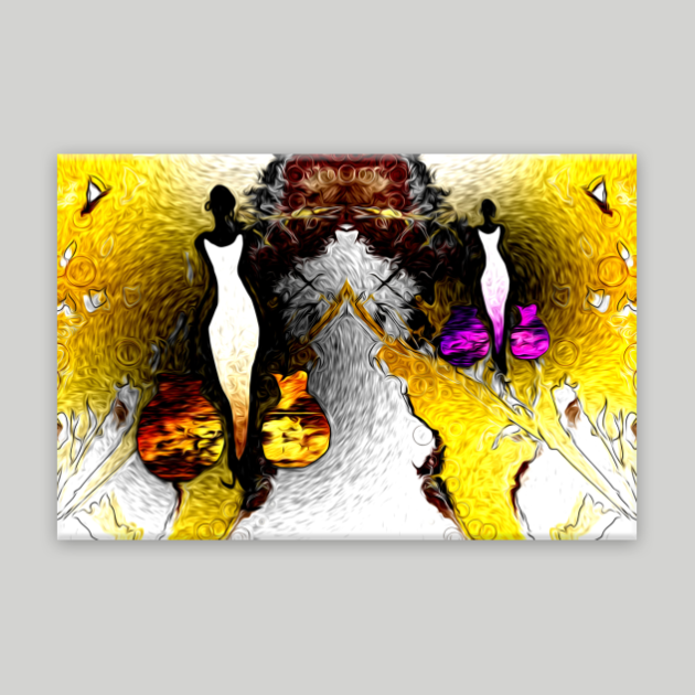 African Kanvas Tablo 8