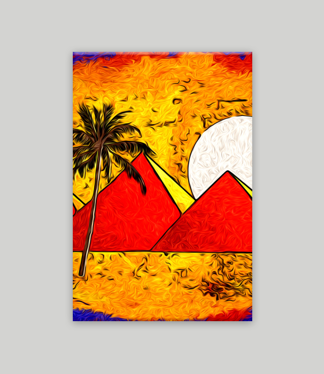 African Kanvas Tablo 35 - Görsel 2