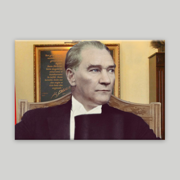 Atatürk Kanvas Tablo 2