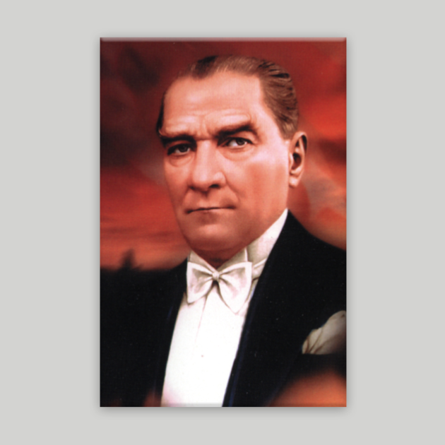 Atatürk Dikey Kanvas Tablo 1