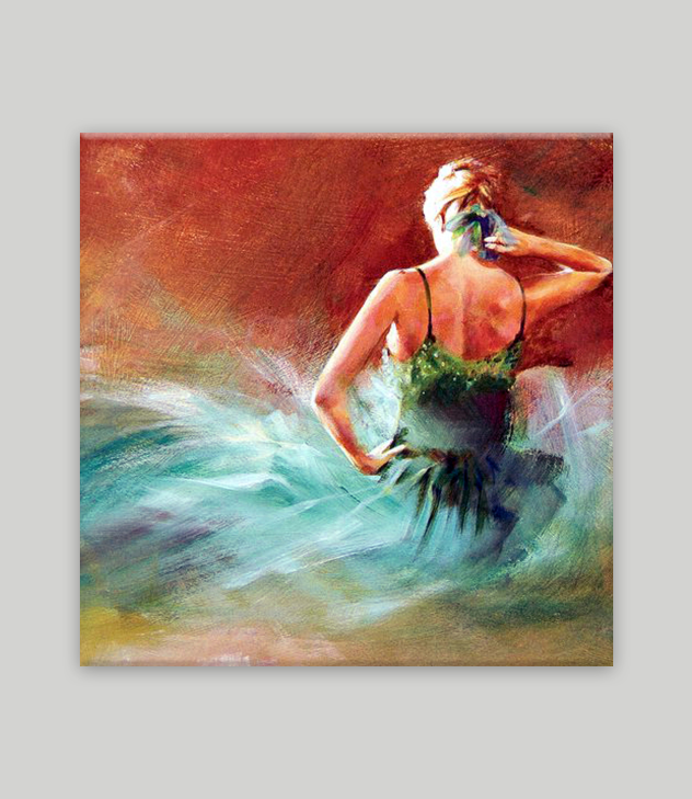 Dans Müzik Kanvas Tablo 4 - Görsel 3