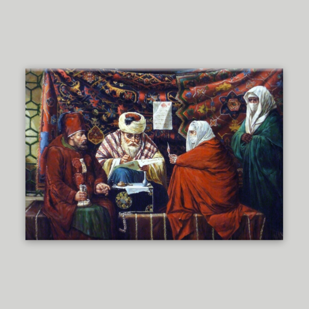 Osmanlı Kanvas Tablo 17